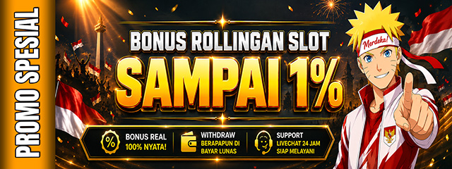 BONUS ROLLINGAN SLOT 1%